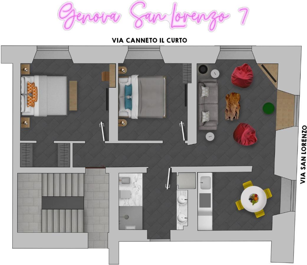 Appartamento Genova San Lorenzo 7 Esterno foto